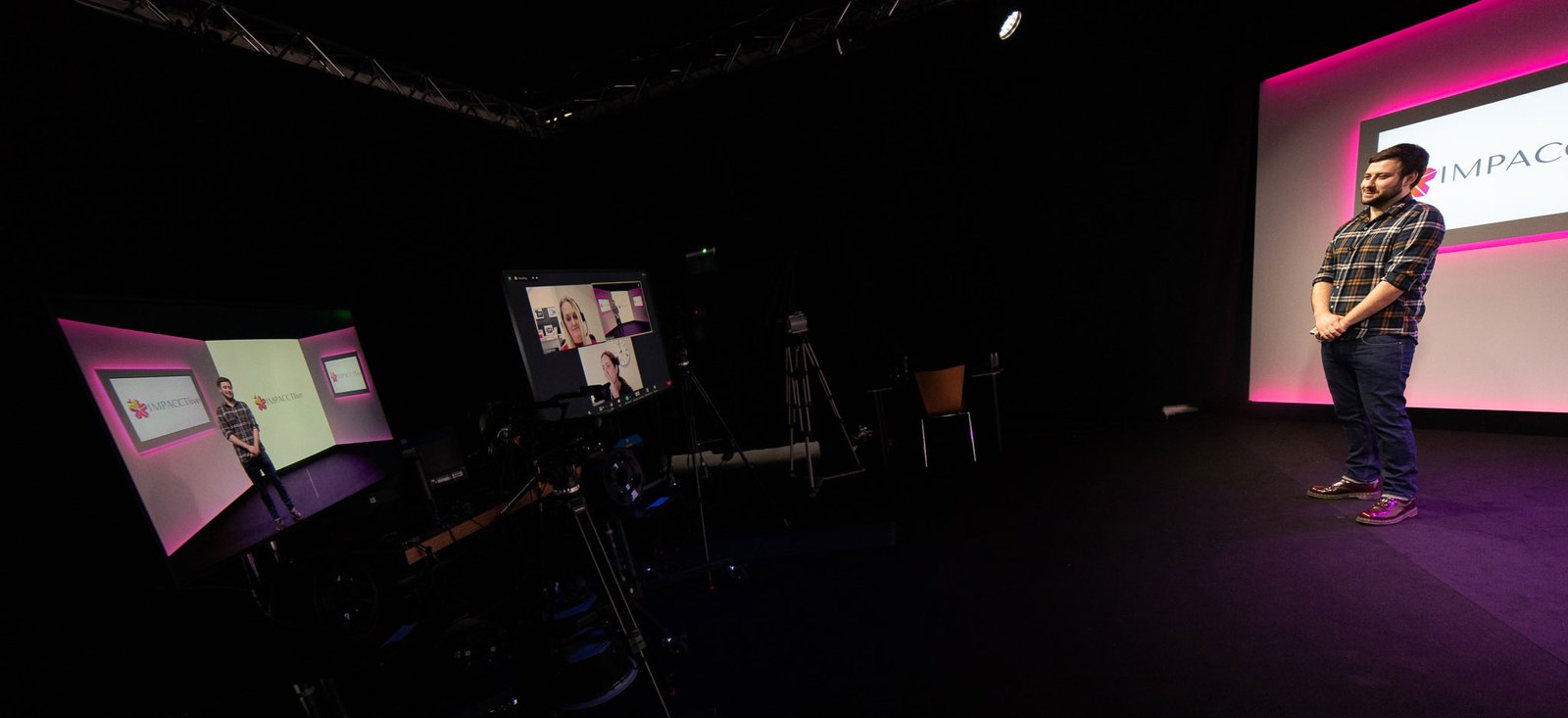 photo of video studio